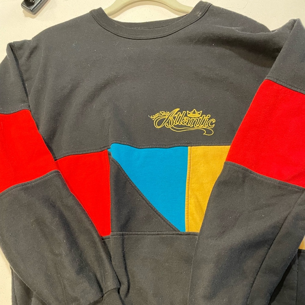Retro Color Block sweatshirt - Unisex (S-M)